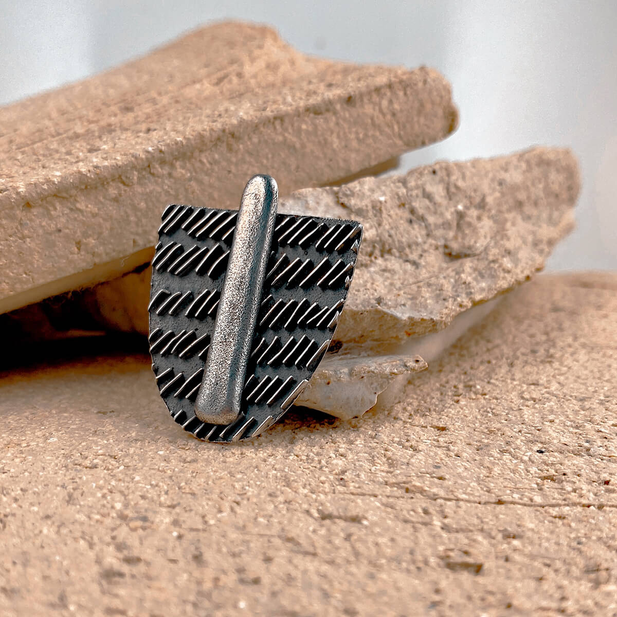 penjoll de plata oxidada